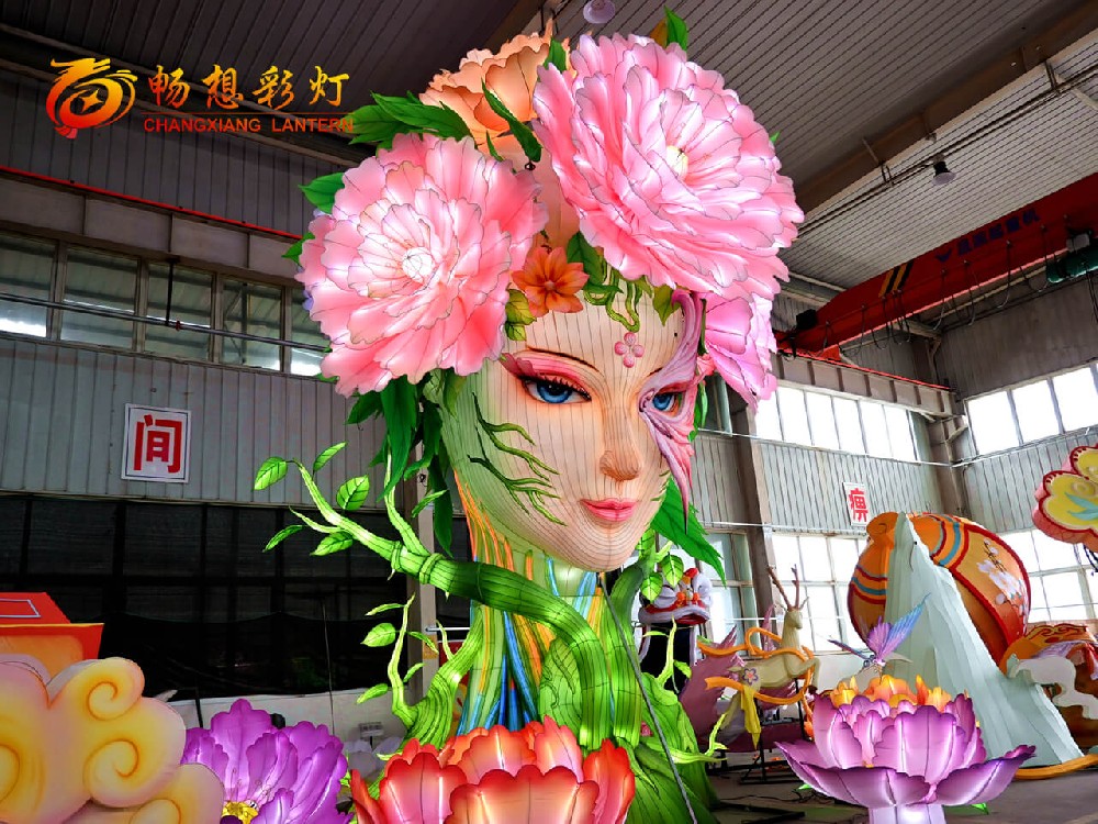 定制花神彩灯