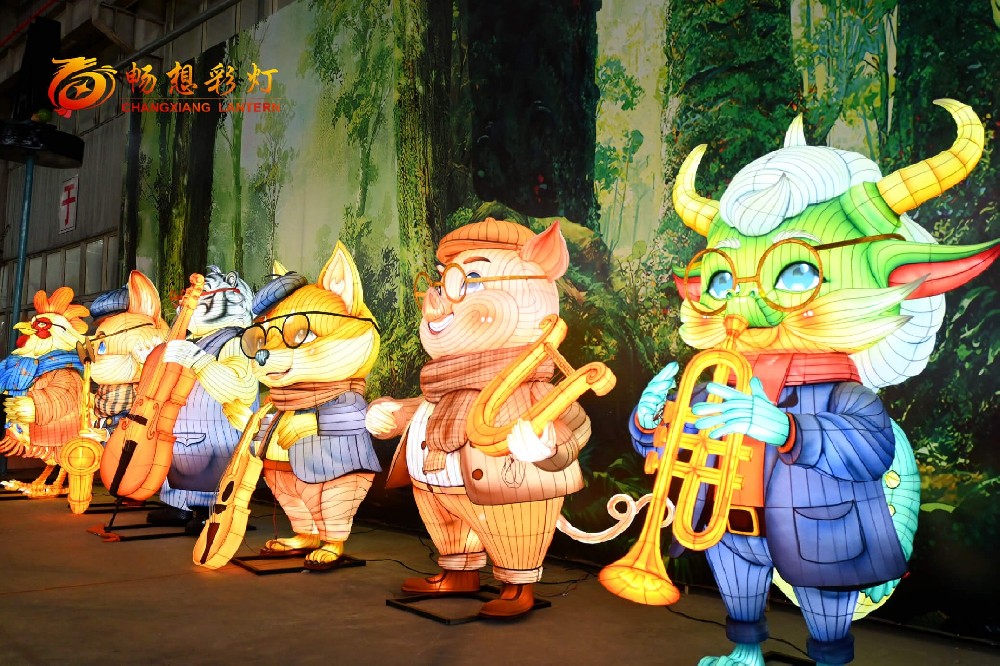 十二生肖系列彩灯